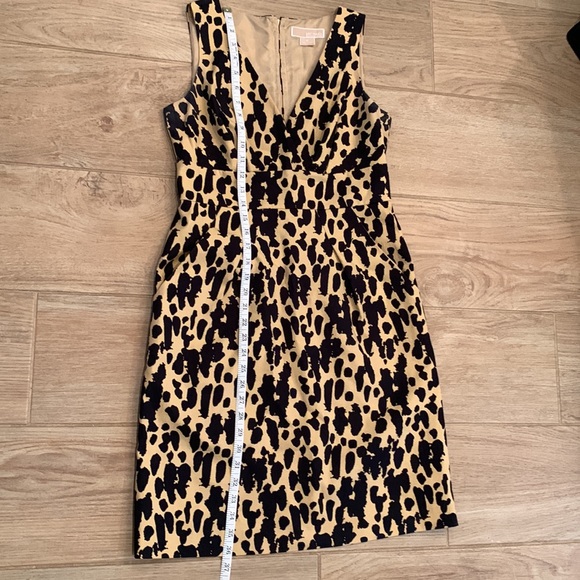 Michael Kors A Line Animal Print Dress - Picture 8 of 10